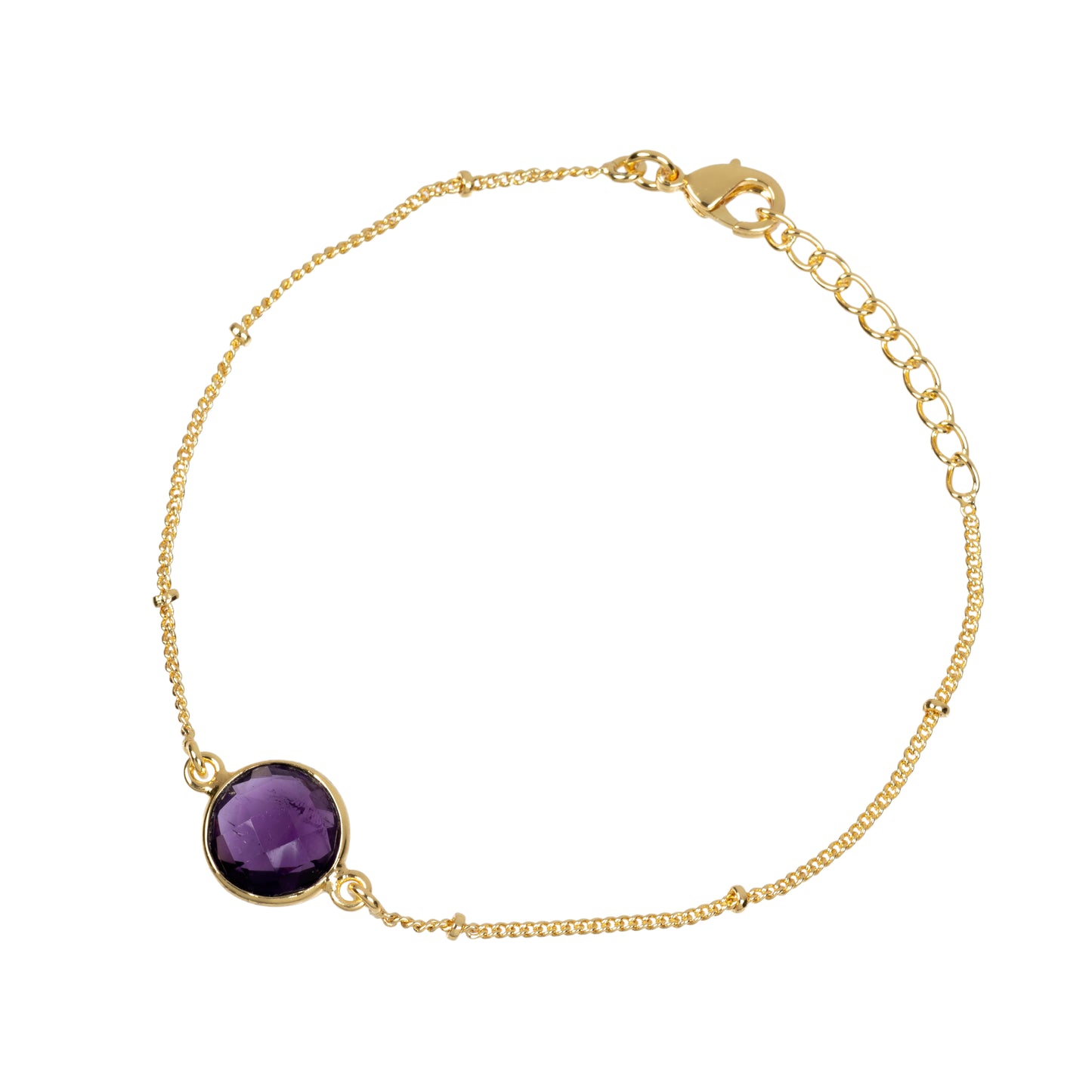Amethyst Gem bracelet