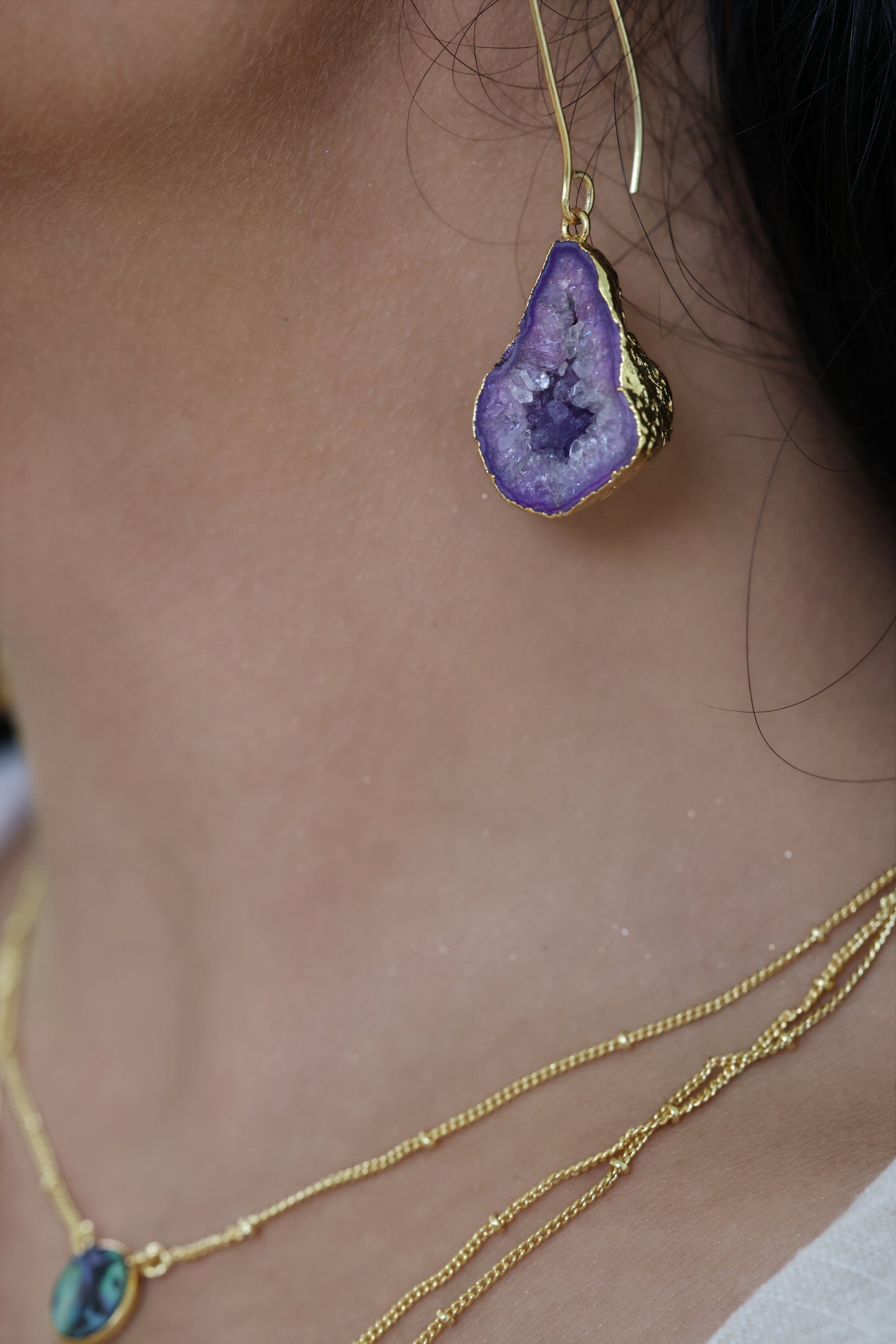 Sculpted Drops - Sea Green