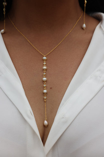 Pearl Chakra Necklace