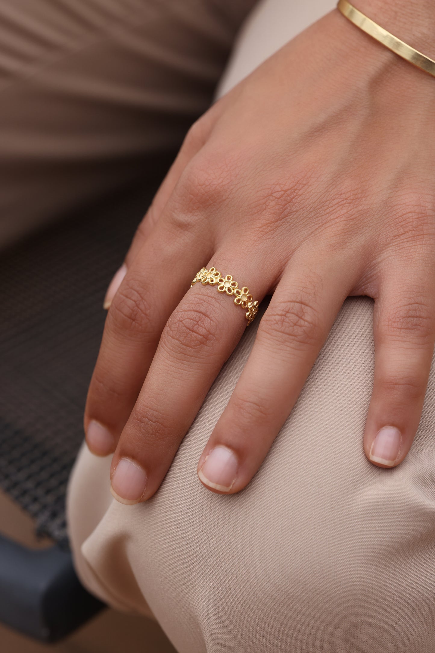 Floral Twist - Ring